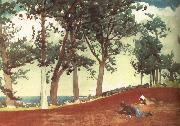 Winslow Homer, Houses and trees